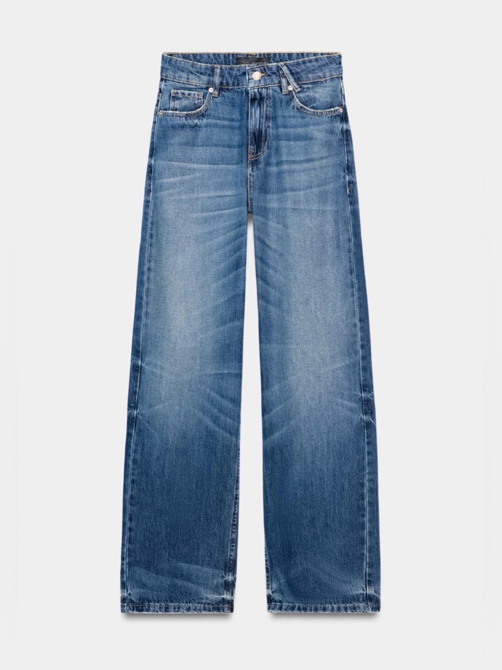 Z1975 HI-RISE STRAIGHT FIT JEANS Zara